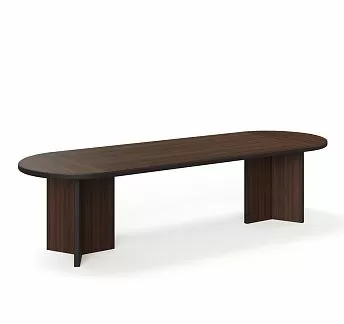 ЛЕГНО/LEGNO Стол переговоров 300х100 ОРЕХ