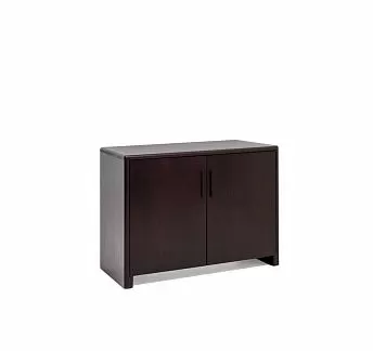 ЛЕГНО/LEGNO Шкаф низкий, 2 двери ПАЛИСАНДР